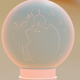 couple-10.png STL file lithophane sphere couple 10 saint valentine・3D printing idea to download