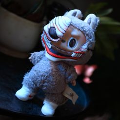 Labubu Accessories - Aira Shiratori Mask - Dandadan - costume for Halloween