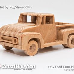 0d65790202cde2155e695a7ab54fe991_display_large.jpg Fichier 3D gratuit 1954 Ford F100 Pickup simplifié cnc・Modèle à télécharger et à imprimer en 3D