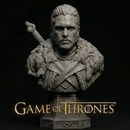 Bust Jon Snow “Game of Thrones”