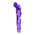 splint_pistol.STL Evil space elf guns