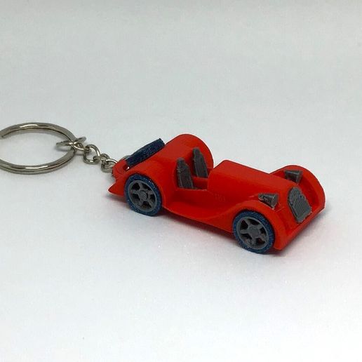 🚗 Classic car key ring・ STL File for 3D printing・Cults