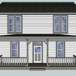 a5c747dc-a83f-4c12-b8f7-95c7a41c1e2c.jpg HO Scale The Michael Meyers House