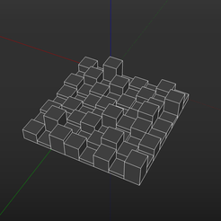 3d-panel-3.png STL file Acoustic panel cube・3D printable model to download