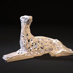 10000.jpg Descargar archivo Estatua de perro de decoración • Plan para la impresión en 3D, zalesov