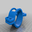 mars_head-psd_V5.png Free STL file Elegoo Mars Build Plate Angled Holder・3D printer design to download