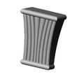 Ribbed-Curved-corbel-bracket-220x150-00.jpg Modern ribbed tapered corbel bracket 3D print model
