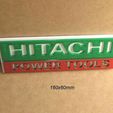 hitachi-herramientas-cartel-letrero-rotulo-logotipo-impresion3d-bateria.jpg Hitachi, Power, Tools, Tools, Poster, Sign, Signboard, Logo, 3dPrint, Pliers, Hammer, Do-it-yourself, Hardware, Screws, Saw, Nails