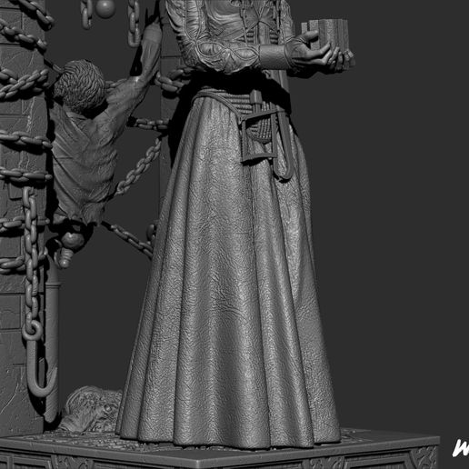 🎬 WICKED MOVIES PINHEAD SCULPTURE: TESTED AND READY FOR 3D PRINTING ...