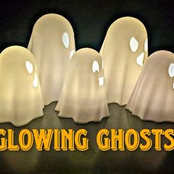 photo_5803210586467713755_y.jpg 3D file Three ghosts , Without face , little ghost و scary ghost・3D print design to download