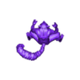 Venomous Lavender.stl Venomous Fist Lavender 3D Model