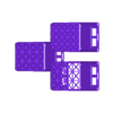 leer_AAA_AA.stl battery box stackable