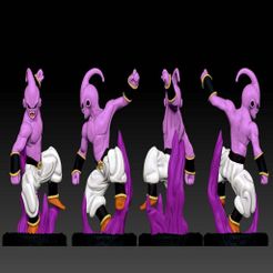 Free STL file Buu Gordo Dragon Ball Z 🐉・3D print object to download・Cults