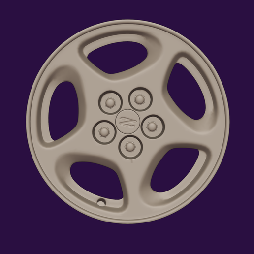 🛞 RC WHEEL 1989 Z32 FAIRLADY 300ZX RIM・ STL File for 3D printing