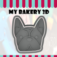 French-Bulldog1.png COOKIES CUTTER / EMPORTE-PIÈCE / COOKIE CUTTERS / FONDANT MASCOTS 3
