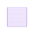 wabenBox_150x150x11x2.stl WabenBox - Hex Box