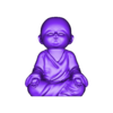 Yoga pose buddha 2.stl Yoga Pose Buddha for Happiness - Set of 4
