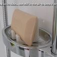 sideways_display_large.jpg Soap Saver - Insert for soap trays that keeps soap drier so it lasts longer and minimizes mess