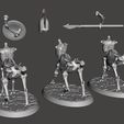 CentaurBuilder2.JPG 28mm - Undead Skeleton Centaur Miniature
