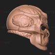 06.jpg Jason X Mask - Friday 13th movie  - Horror Halloween Mask 3D print model