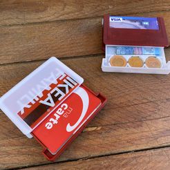 5.jpg Fichier STL Porte monnaie & cartes - Portefeuille - Wallet・Modèle pour impression 3D à télécharger