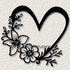 project_20240131_1021097-01.png heart floral frame wall art minimalist heart wall decor with flowers
