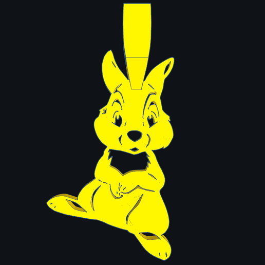 Sweet Rabbit 3D model