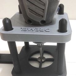 IMG_7620.jpg Free STL file Drilling guide for Dremel・3D printer model to download
