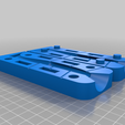 shad_6inch_T4.png STL file fishing lure mold-sawamura・Template to download and 3D print