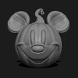 3mickey.jpg Spooky Cute Mickey & Minnie Mouse Pumpkins