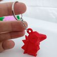 IMG_20231025_162700.jpg cyndaquil keychain low poly, cyndaquil keychain low poly