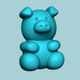 p1.png Jelly Candy Molding Pig - Gummy Mould