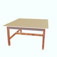 0_00008.jpg TABLE 3D MODEL - 3D PRINTING - OBJ - FBX - MASE DESK SCHOOL HOUSE WORK HOME WOOD STUDENT BOY GIRL