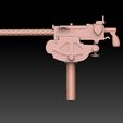 m1919-wip-8.jpg M1919 Browning 30 cal Machine Gun Royalty Free Version