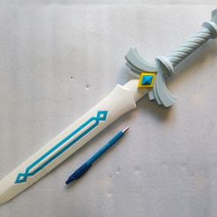 IMG_20190920_152138.jpg Fichier STL gratuit Link Goddess Sword (without painting)・Modèle imprimable en 3D à télécharger