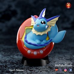 vspoteon_color-1-copy.jpg Datei 3D Tamagotchi Vaporeon - Vorgestützte Eeveelution・Design für 3D-Drucker zum herunterladen