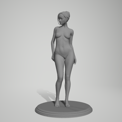 a.png Archivo STL mujer real valentina・Modelo imprimible en 3D para descargar