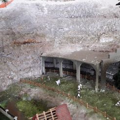 15849497617181864340324838970430.jpg Файл STL Curved Paravalanche Tunnel・3D модель для печати скачать
