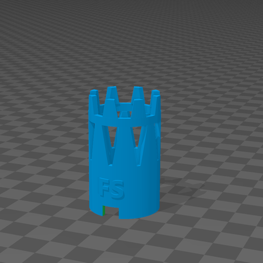 FREIN-DE-BOUCHE pour airsoft 3D model