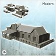 7.jpg Pegasus Bridge buildings (Normandy 44) pack No. 1 - World War Two Second WWII Bocage D-Day Operation Overlord Western US