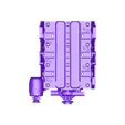 body_fixed.stl DIESEL ENGINE 1/16 SCALE - HIGH DETAILED FOR RESIN 3D PRINTER