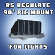 charginghand00.png RS REGULATE 90 DEGREE PICATINNY RAIL LIGHT MOUNT