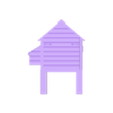 Chicken House with Legs.stl Модель железной дороги Куриный домик