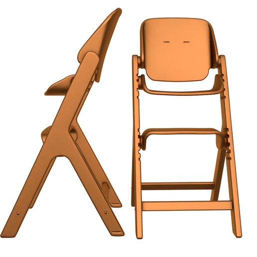High Chair / High Chair stl / wood High Chair /  Kids Study Table Chair / Baby Desk Chair