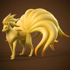 ninetales.jpg Fichier OBJ pokemon ninetales・Design pour imprimante 3D à télécharger, ydeval