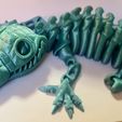 NIEDLICHES FLEXI-DRUCK-KROKODIL