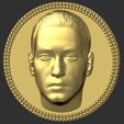 1.jpg Eminem medallion pendant 3D printing ready stl obj
