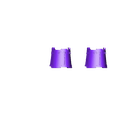 Shins.stl Free STL file AT Baby Boy Frames and Bits・3D printing template to download
