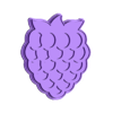 Raspberry.stl Raspberry Cookie cutter & Stamp
