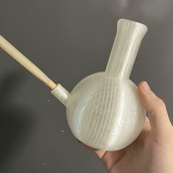 b,jn-kç.jpg Joint Bong / burbujeador de porros (tamaño medio + se adapta a porros de todos los tamaños)